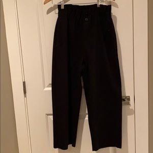 Oak and Fort wool pants stretch high waisted